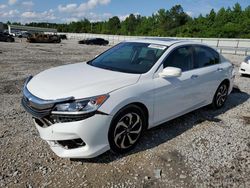 Salvage cars for sale at Memphis, TN auction: 2016 Honda Accord EX