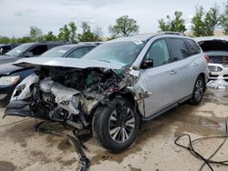 Nissan Pathfinder s salvage cars for sale: 2017 Nissan Pathfinder S