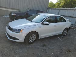 Volkswagen Jetta Hybrid salvage cars for sale: 2013 Volkswagen Jetta Hybrid