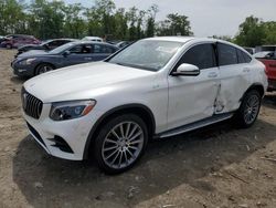 Salvage cars for sale at Baltimore, MD auction: 2017 Mercedes-Benz GLC Coupe 300 4matic