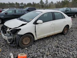 Salvage cars for sale at Windham, ME auction: 2010 Toyota Yaris