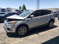 Salvage cars for sale at Hayward, CA auction: 2017 Ford Escape SE