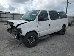 Ford salvage cars for sale: 2013 Ford Econoline E350 Super Duty Wagon