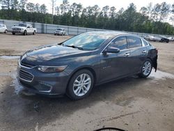 Salvage cars for sale from Copart Harleyville, SC: 2016 Chevrolet Malibu LT