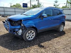 Salvage cars for sale from Copart Hillsborough, NJ: 2020 Ford Ecosport SE