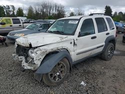 Jeep Liberty Sport salvage cars for sale: 2007 Jeep Liberty Sport