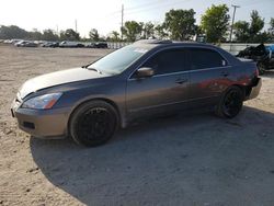 Salvage cars for sale at Riverview, FL auction: 2007 Honda Accord EX
