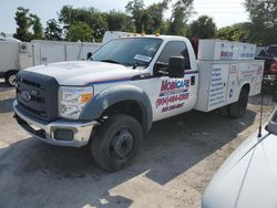 Salvage trucks for sale at Apopka, FL auction: 2013 Ford F450 Super Duty