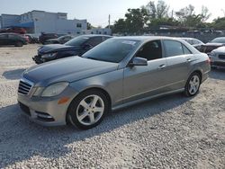Salvage cars for sale from Copart Opa Locka, FL: 2013 Mercedes-Benz E 350 4matic