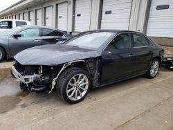 Salvage cars for sale at Louisville, KY auction: 2019 Audi A4 Premium Plus