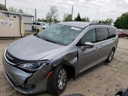 Salvage cars for sale at Lansing, MI auction: 2017 Chrysler Pacifica Touring L