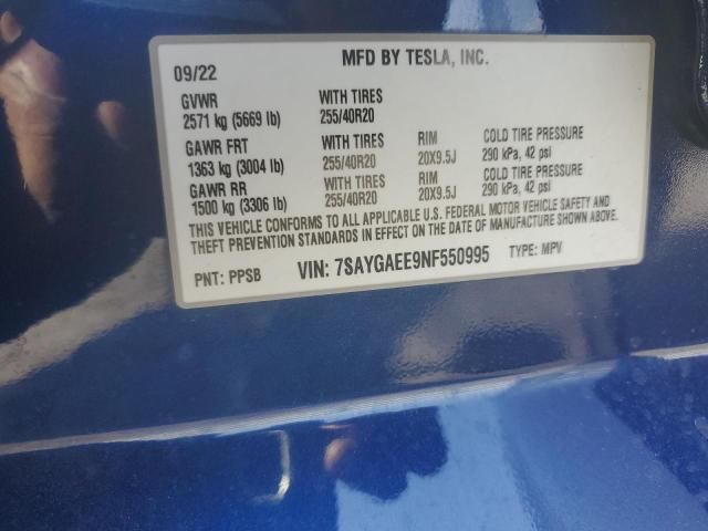 2022 Tesla Model Y