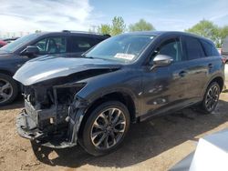 Salvage cars for sale from Copart Elgin, IL: 2016 Mazda CX-5 GT