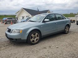 Salvage cars for sale at Northfield, OH auction: 2002 Audi A4 1.8T Quattro