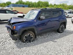 Salvage cars for sale at Barberton, OH auction: 2016 Jeep Renegade Trailhawk