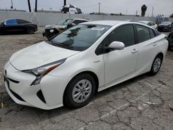 Salvage cars for sale from Copart Van Nuys, CA: 2018 Toyota Prius