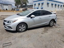 Chevrolet salvage cars for sale: 2017 Chevrolet Cruze LS