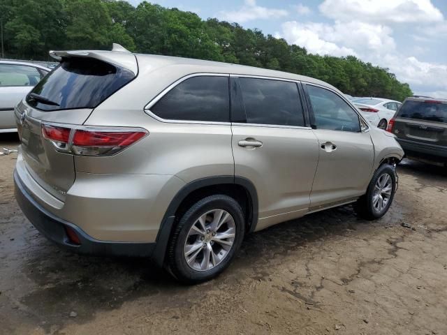 2015 Toyota Highlander LE