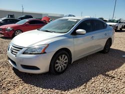 Nissan Sentra salvage cars for sale: 2013 Nissan Sentra S