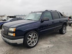 Salvage trucks for sale at Sun Valley, CA auction: 2004 Chevrolet Avalanche C1500