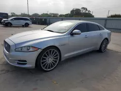 Salvage cars for sale at Wilmer, TX auction: 2013 Jaguar XJL Portfolio