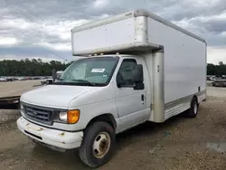 Salvage trucks for sale at Houston, TX auction: 2006 Ford Econoline E450 Super Duty Cutaway Van