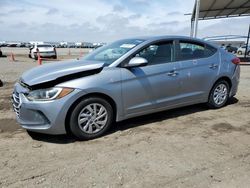 Salvage cars for sale from Copart San Diego, CA: 2017 Hyundai Elantra SE