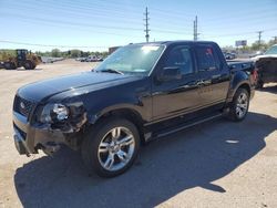 Salvage cars for sale at Colorado Springs, CO auction: 2010 Ford Explorer Sport Trac Limited