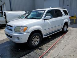 Salvage cars for sale at Savannah, GA auction: 2006 Toyota Sequoia Limited