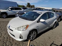 Salvage cars for sale at Martinez, CA auction: 2012 Toyota Prius C