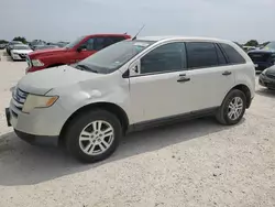 Salvage cars for sale at San Antonio, TX auction: 2007 Ford Edge SE