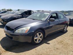 Salvage cars for sale at auction: 2005 Honda Accord EX