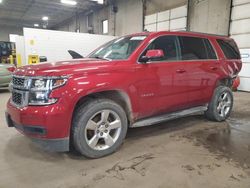 Salvage cars for sale at Blaine, MN auction: 2015 Chevrolet Tahoe K1500 LT