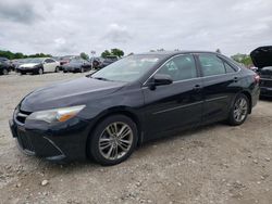 Salvage cars for sale at West Warren, MA auction: 2016 Toyota Camry LE