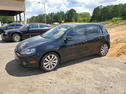 Salvage cars for sale at Gaston, SC auction: 2012 Volkswagen Golf