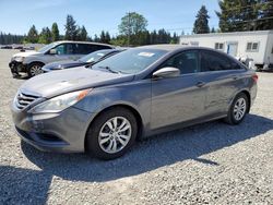 Salvage cars for sale from Copart Graham, WA: 2011 Hyundai Sonata GLS