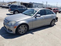 Salvage cars for sale from Copart Sun Valley, CA: 2009 Mercedes-Benz C 350