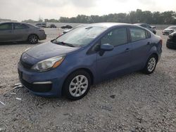 Salvage cars for sale at New Braunfels, TX auction: 2016 KIA Rio LX