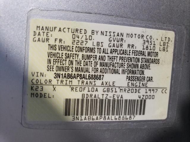 2010 Nissan Sentra 2.0