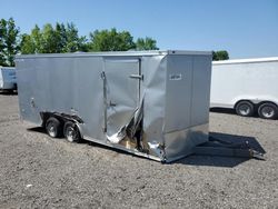 Salvage trucks for sale at Columbia Station, OH auction: 2021 Fabr Trailer