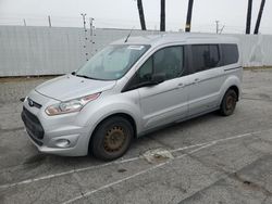 Salvage cars for sale at Van Nuys, CA auction: 2017 Ford Transit Connect XLT