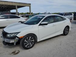 Salvage cars for sale at West Palm Beach, FL auction: 2016 Honda Civic EX
