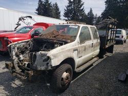 Salvage cars for sale from Copart Graham, WA: 2006 Ford F350 Super Duty