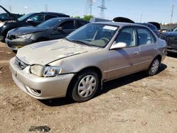 Toyota Corolla Vehiculos salvage en venta: 2001 Toyota Corolla CE