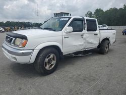 Nissan salvage cars for sale: 2000 Nissan Frontier Crew Cab XE