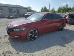 Salvage cars for sale from Copart Midway, FL: 2018 Honda Accord Sport