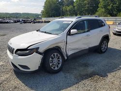 Jeep Cherokee Latitude Plus salvage cars for sale: 2019 Jeep Cherokee Latitude Plus