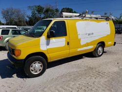 Ford Transit salvage cars for sale: 2007 Ford Econoline E250 Van
