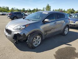 Salvage cars for sale at Woodburn, OR auction: 2019 KIA Sportage LX