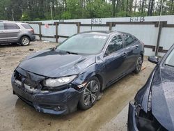 Salvage cars for sale at Seaford, DE auction: 2017 Honda Civic EX